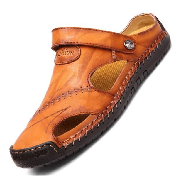 Byron | Orthopedic Leather Men's Sandals