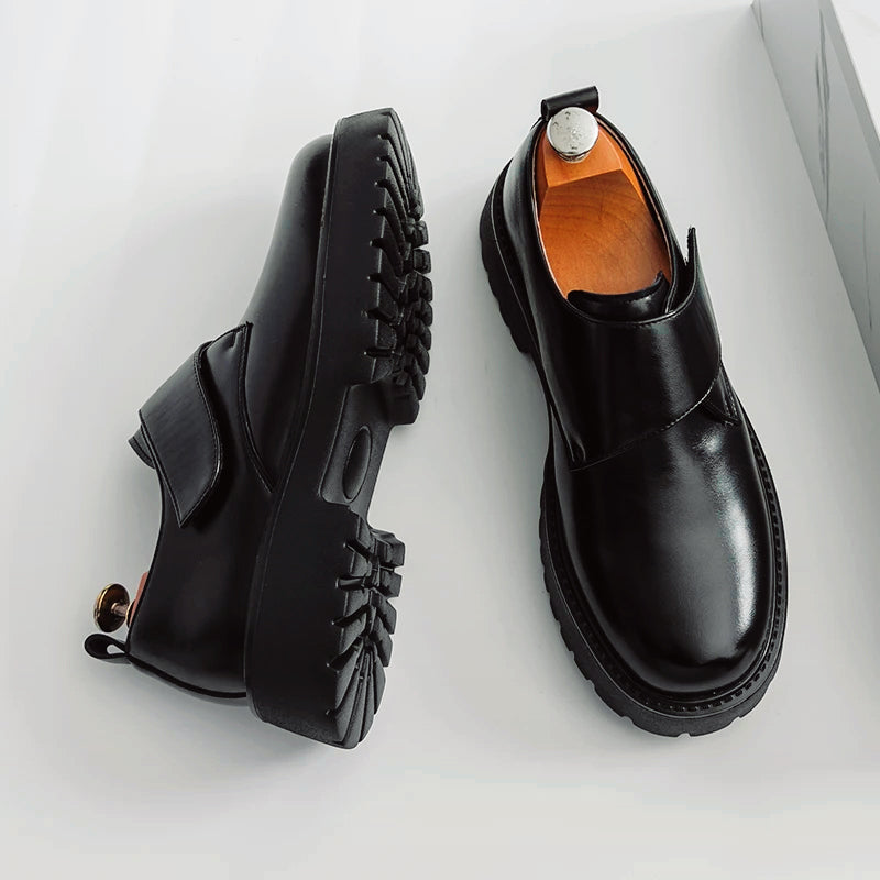 Nolan | Chunky Leather Shoes