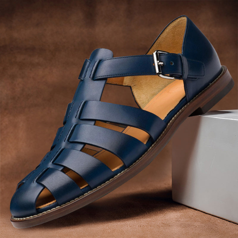 Zayden | Leather Fisherman Sandals