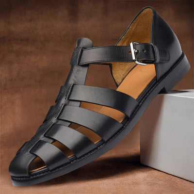 Zayden | Leather Fisherman Sandals