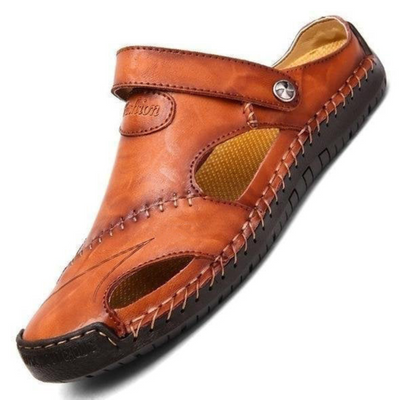Byron | Orthopedic Leather Men's Sandals