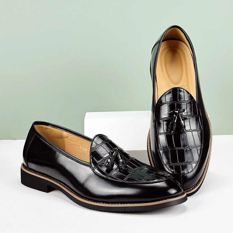 James | Willow Elegant Tassel Loafers