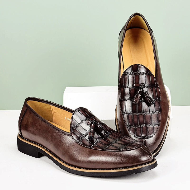 James | Willow Elegant Tassel Loafers