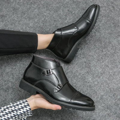 Clancy | Double Monk Strap Boots