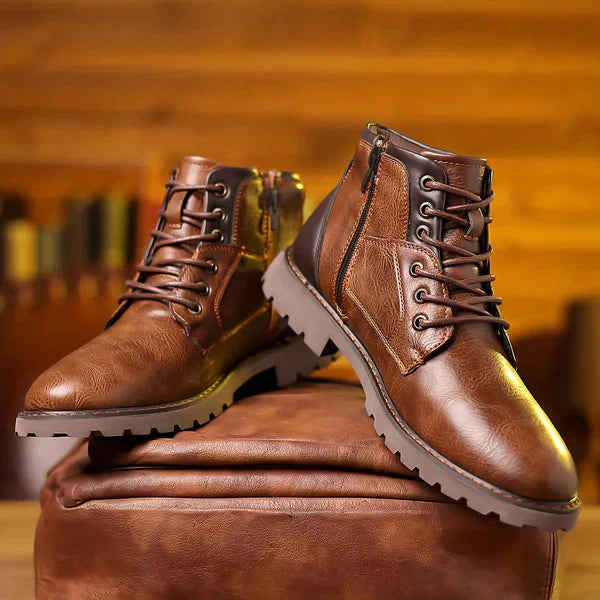Quinn | Premium Lace-Up Boots